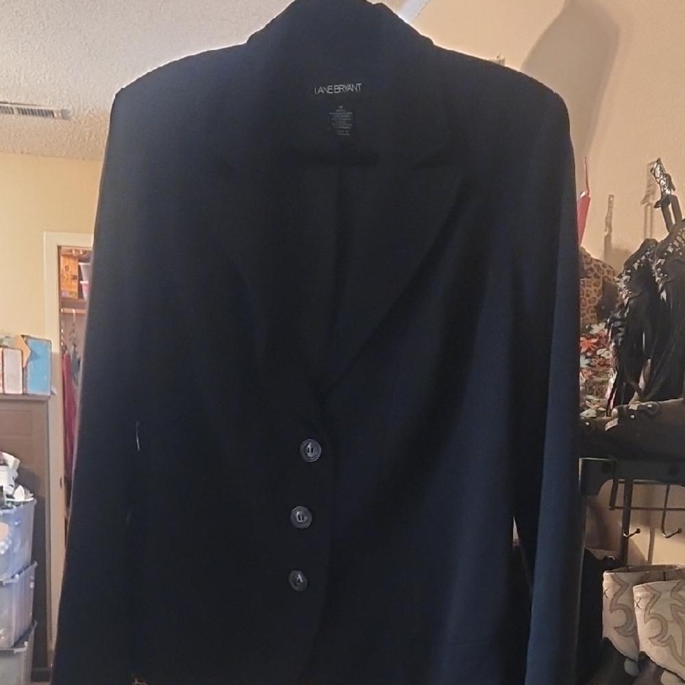Lane Bryant Classic Black Blazer